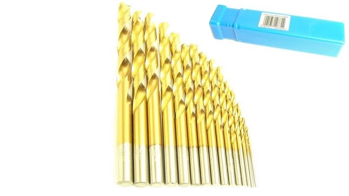 

Wiertła wiertło do metalu Hss 1-8mm Kpl 15szt