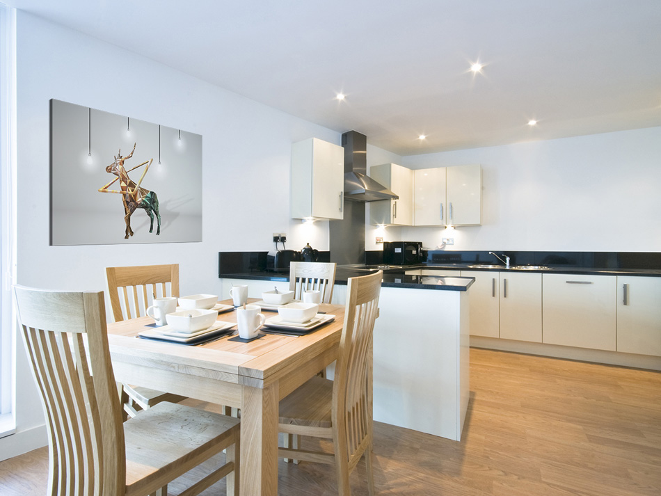 OBRAZ 1cz 120x80cm ABSTRAKCJA JELEŃ ART 020101-82 Marka Murando