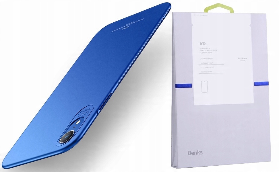

Etui Do Iphone Xr 6,1 Msvii Slim + Szkło 0.15MM