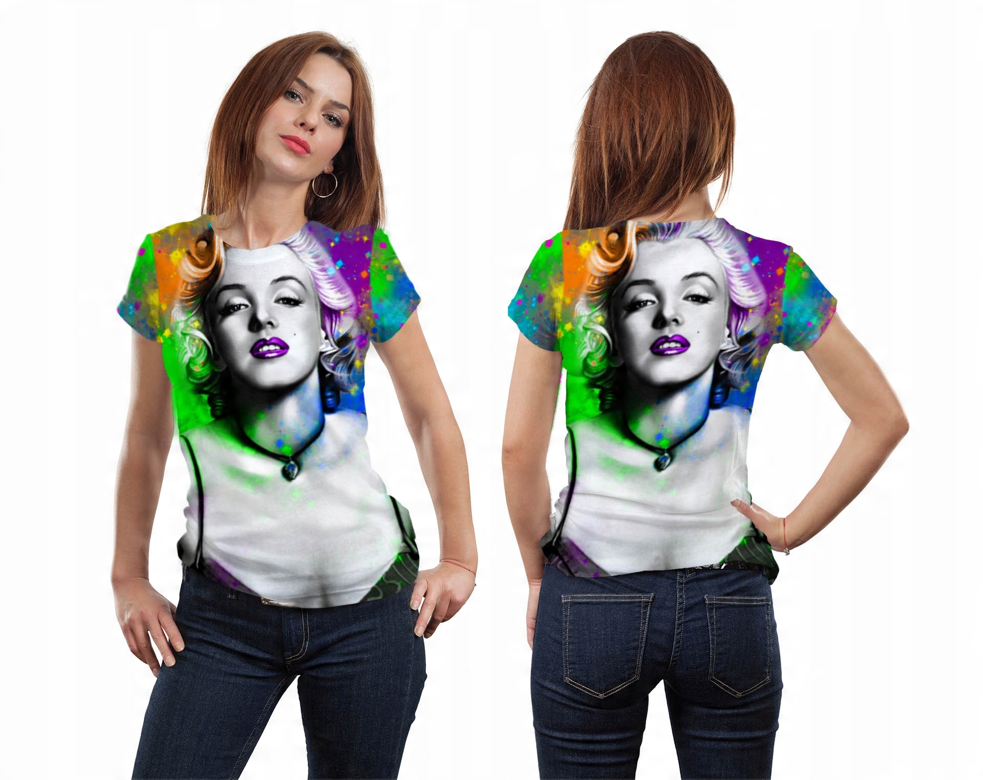 

Koszulka Fullprint T-shirt Marilyn Monroe S