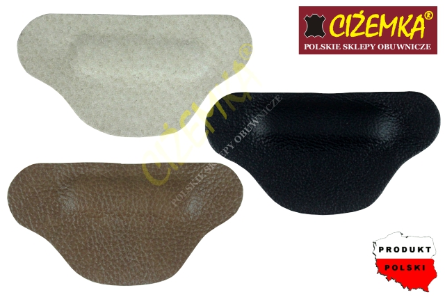 Zapiętki MAX butów SKÓRA NAPRAWCZE tanio BEŻOWE Model ZAPIĘTKI SKÓRZANE MAX