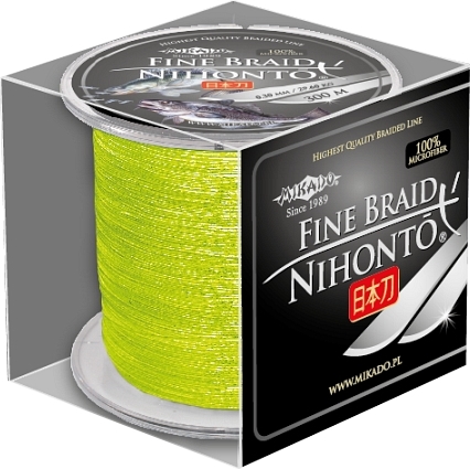 

Plecionka Nihonto Fine 0,20mm 300m Fluo Mikado