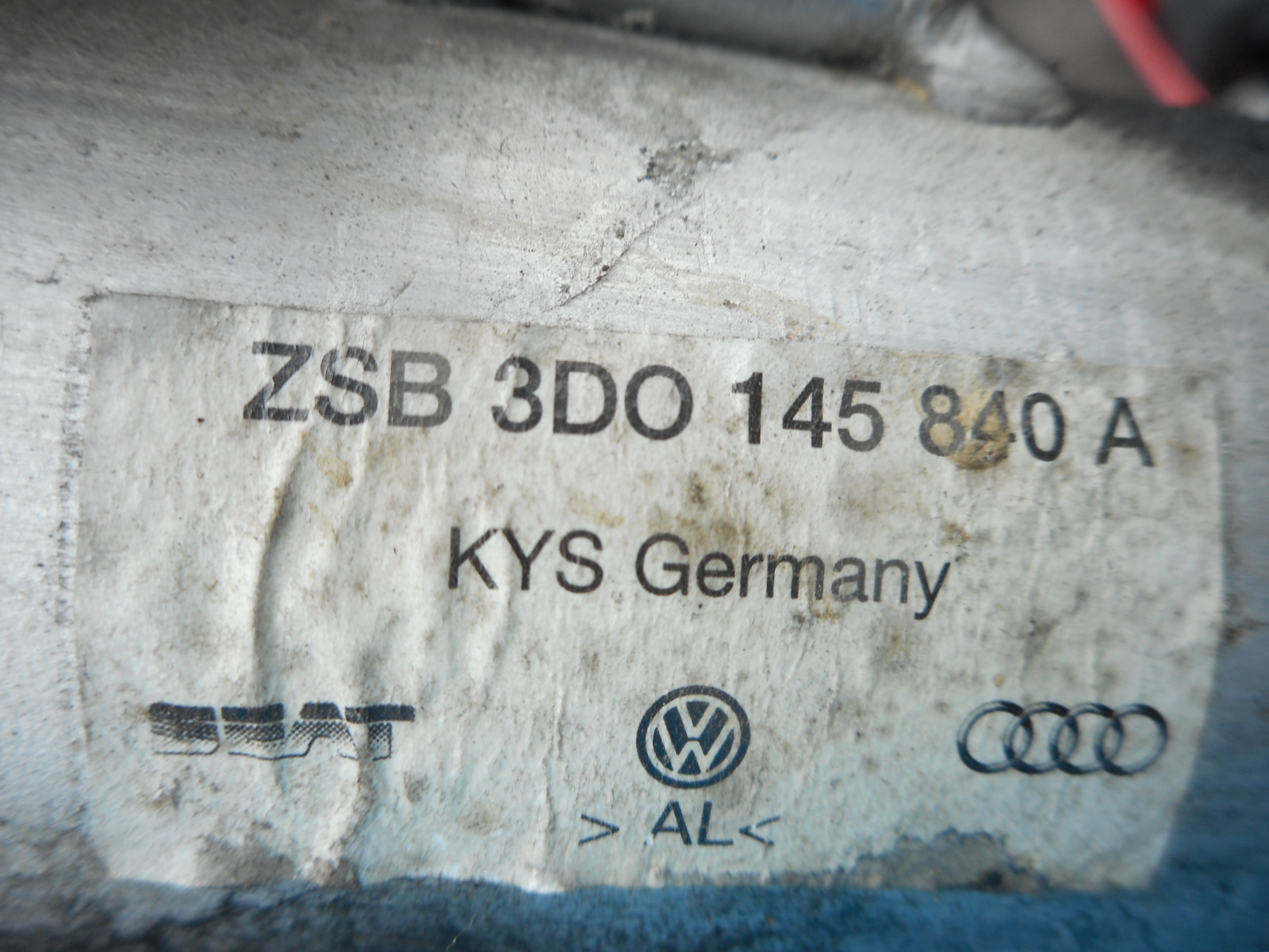 ТРУБА ИНТЕРКУЛЕРА ВВ ФАЭТОН 5.0 ТДИ 3Д0145840А