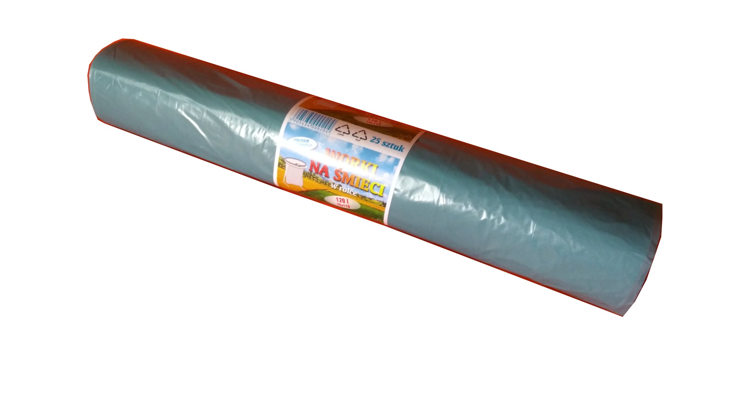 

Worki na Śmieci mocne Ldpe 120L 70/110cm 25szt