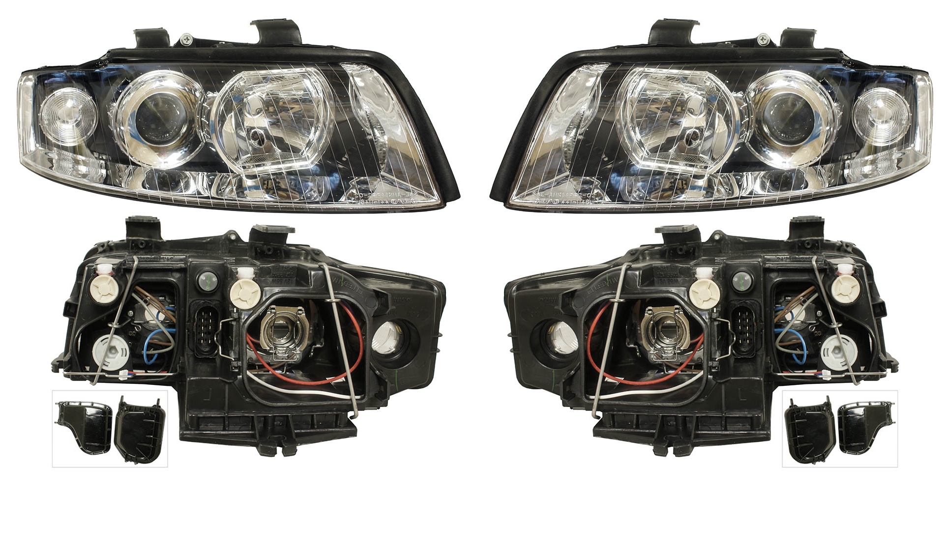 

Nowe Lampy Reflektor Audi A4 B6 00-04 Oryg Kpl 2sz