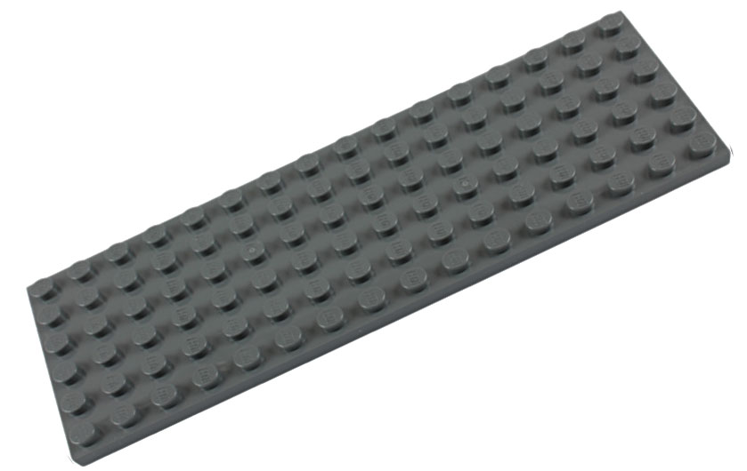 

Lego Płytka 6x16 ciemnoszara 3027 4226358