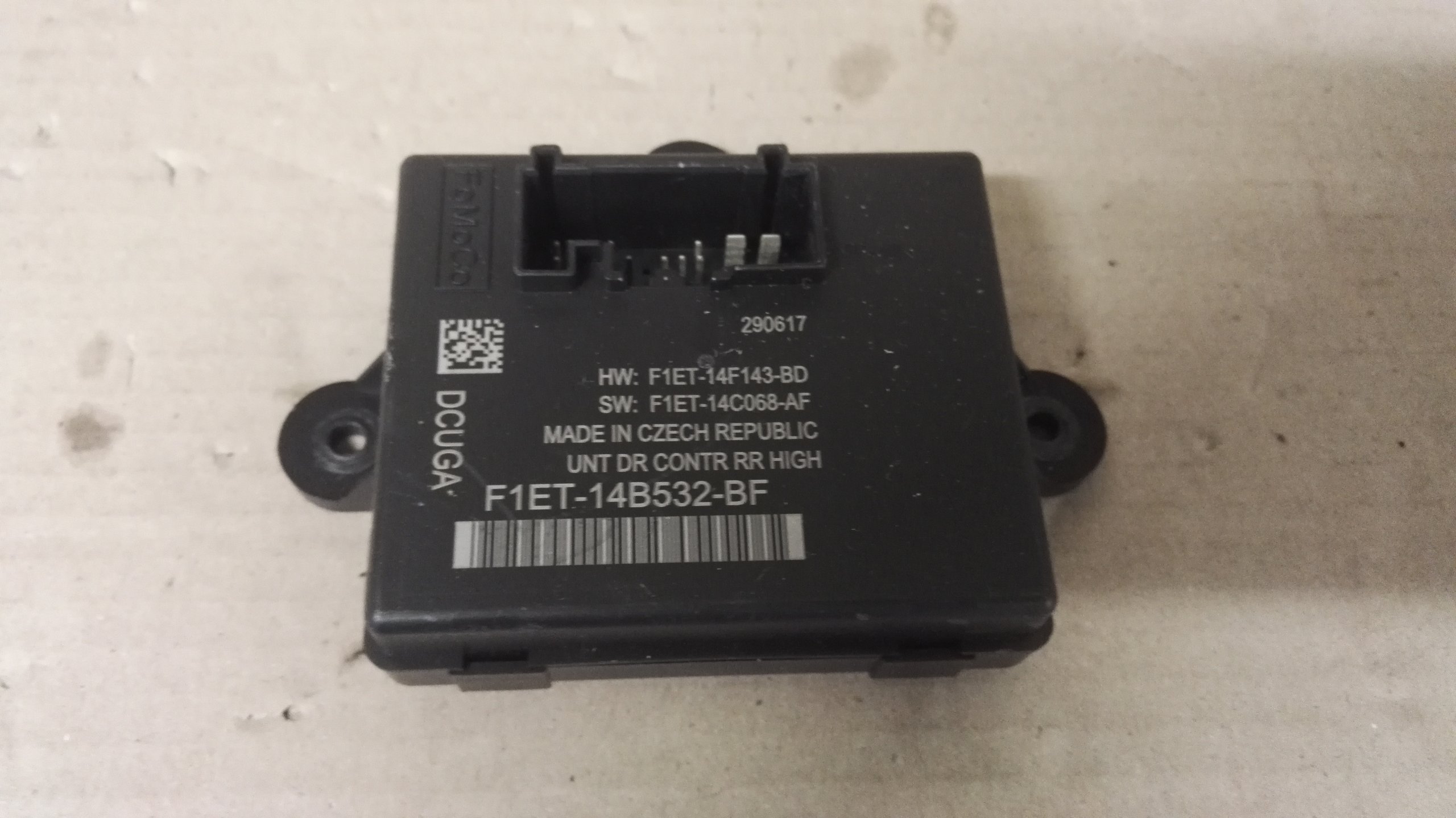 F1ET-14B532-BF - FORD C-MAX LIFT 2016 R DOOR MODULE F1ET-14B532-BF