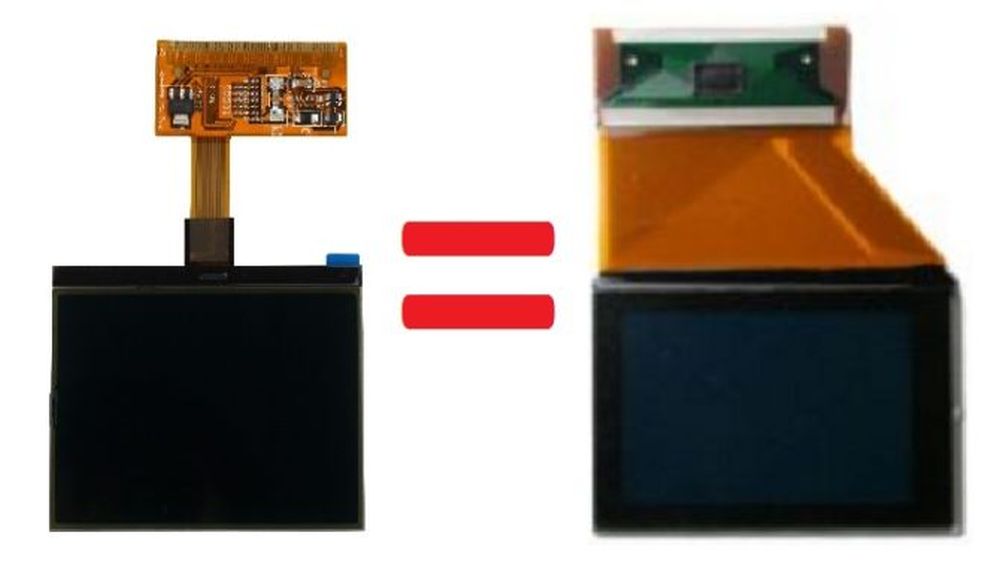 LCD displej Fis Jaeger Počítadlo Audi A3 A4 A6 T