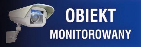 Obiekt monitorowany 10x30 płyta PCV