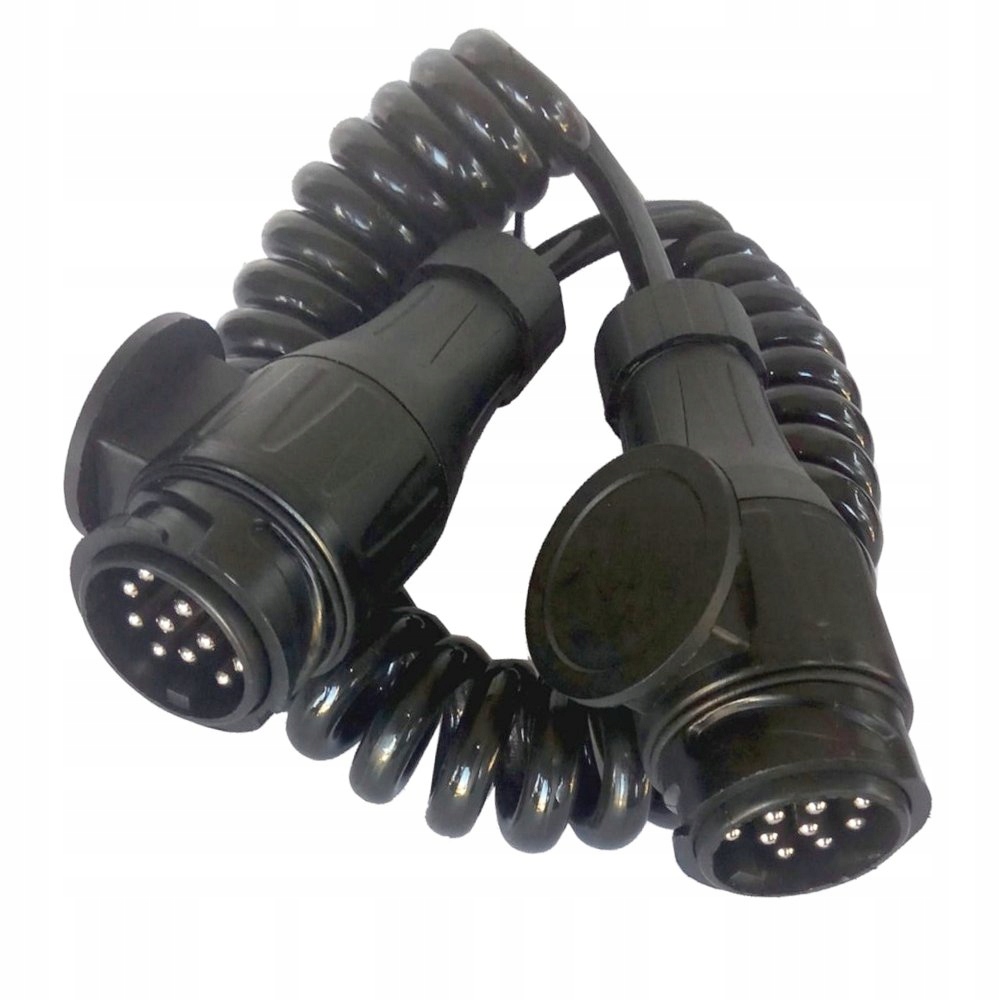 1125 - Спіральний кабель-подовжувач з 13-контактними роз'ємами 2,5 м