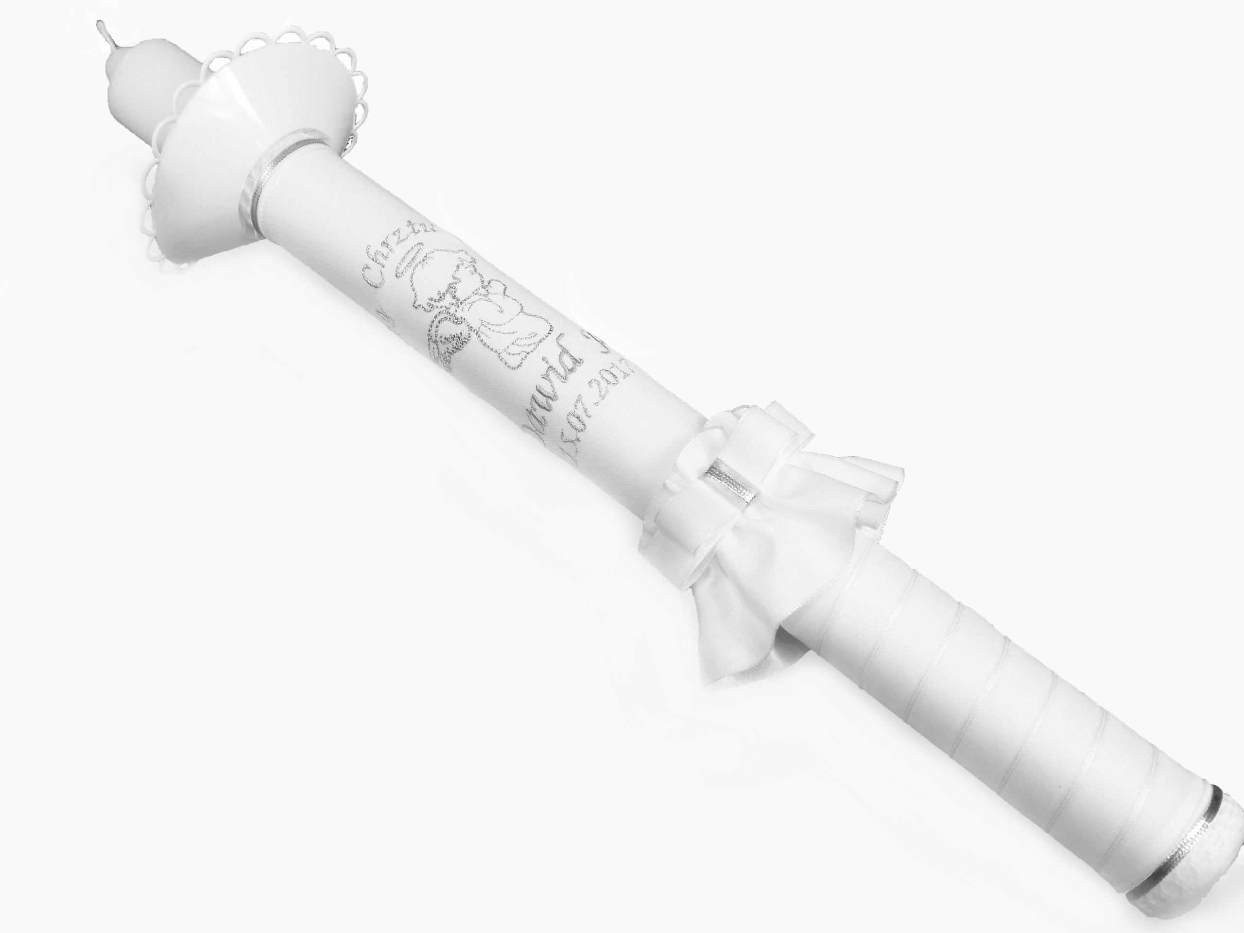 СВЕЧА ДЛЯ КРЕЩЕНИЯ ВЫШИВКА ИМЕННОЙ МОЙ СТИЛЬ