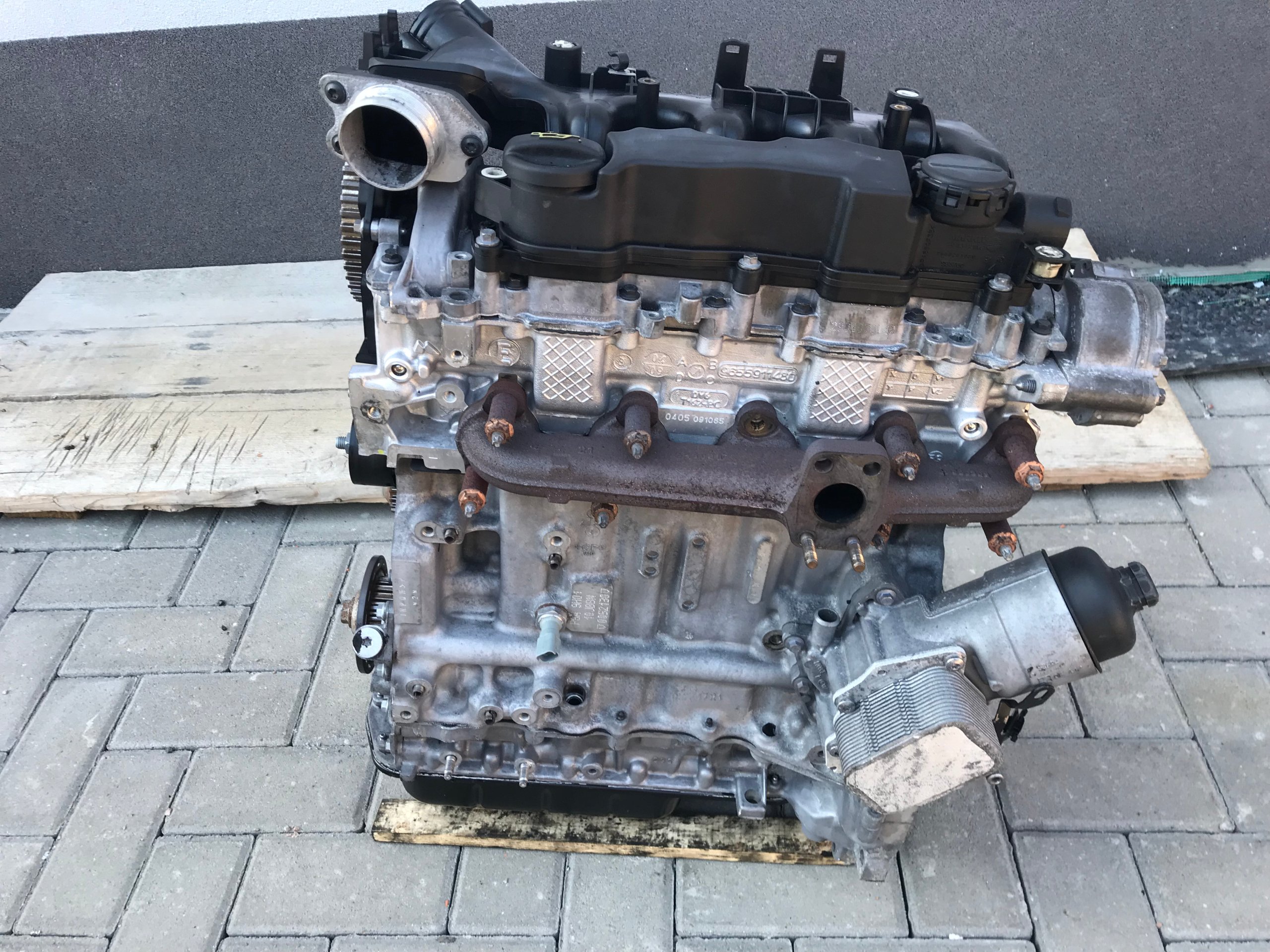 engine 1.6 TDCI FORD FIESTA FOCUS II C-MAX MAZDA 3