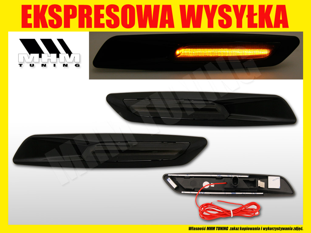 KBBM34 ep578 - Сигнал поворота LED мигалка компл BMW 5 E60 E61 F10 F11