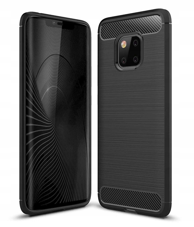 

Etui gumowe Karbon Case obudowa do Huawei Mate 20