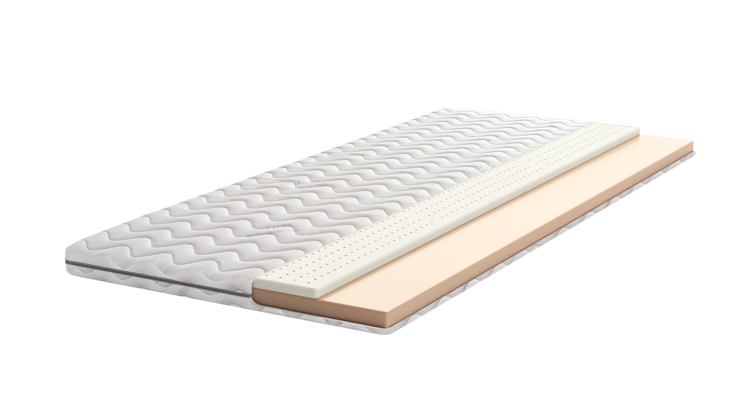 Vrchní matrace Latex Visco 130x190 Měkká letní zimní vrchní matrace H1 H2