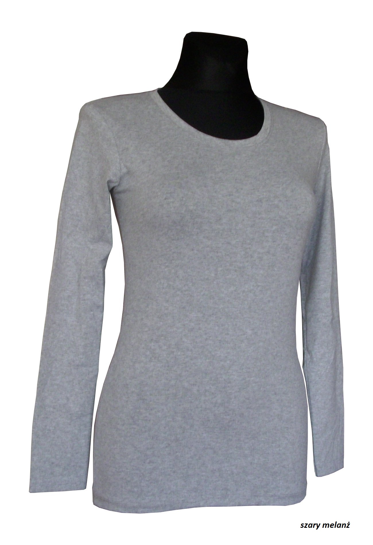 KLASYCZNA GŁADKA BLUZKA TUNIKA DŁUGI RĘKAW JAKOŚĆ Materiał dominujący bawełna