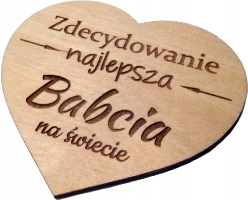 

Magnes serce Dzień Babci Dziadka prezent walentynk