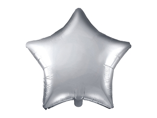 

Balon foliowy foliowe Gwiazdka gwiazda Srebrna