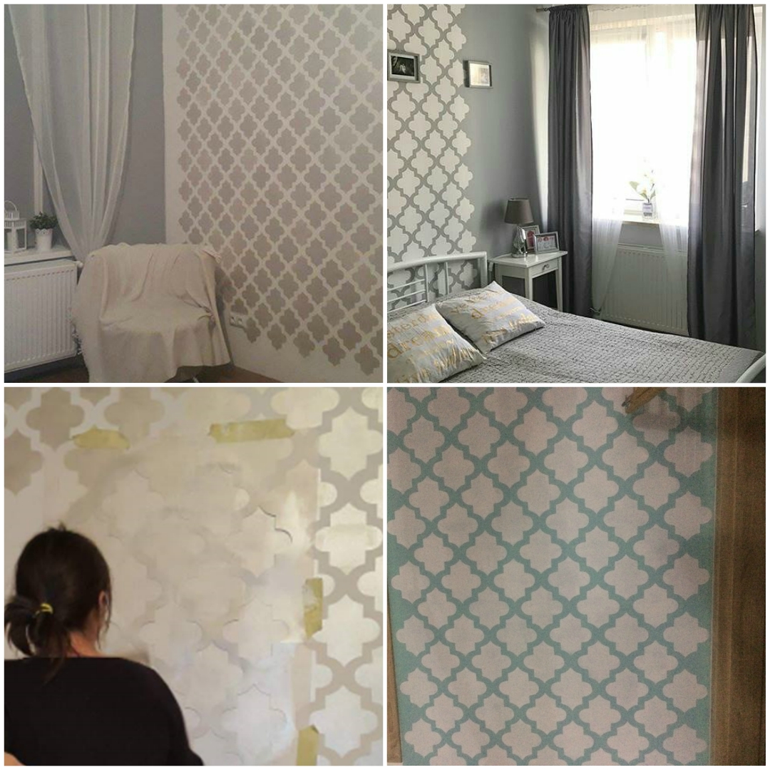 Fatamorgana - szablon malarski marokański Rodzaj szablon