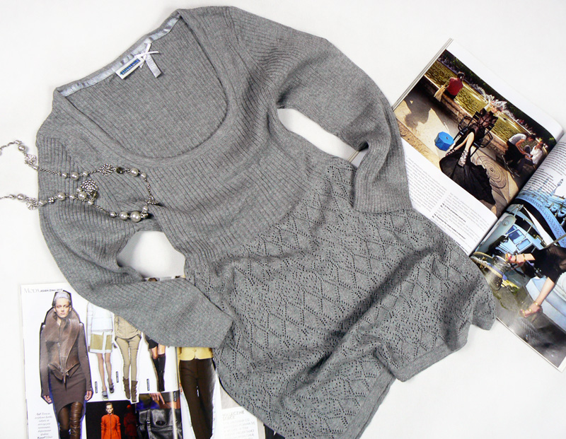 STREET ONE AŻUROWY SWETER TUNIKA BLUZKA 40 Płeć kobieta