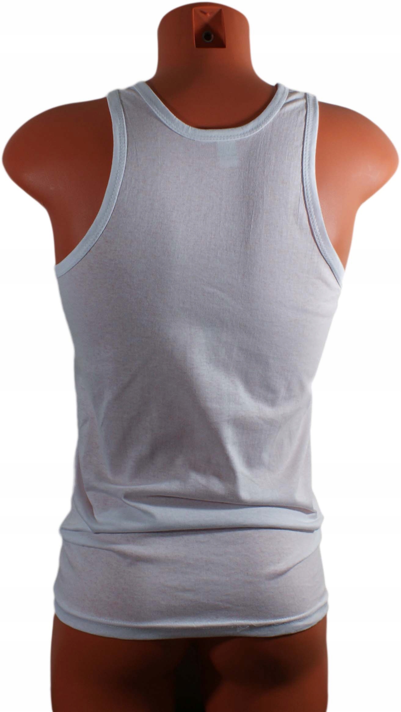 Podkoszulka Męska Szerokie Ramiączka Gładka gm 4XL Rozmiar 4XL