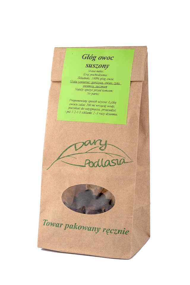 

Głóg owoc głogu Zioła 200g Dary Podlasia