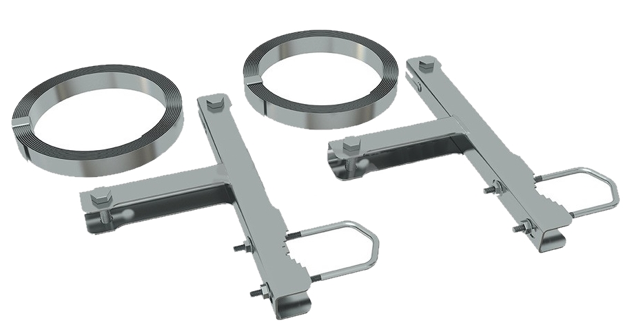 Páska Komínový Držák Na Stožár S Páskou Bez Vrtání Na Komín 5 m