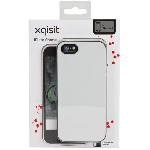 ETUI CASE XQISIT IPLATE FRAME APPLE IPHONE 5 5S SE Typ plecki