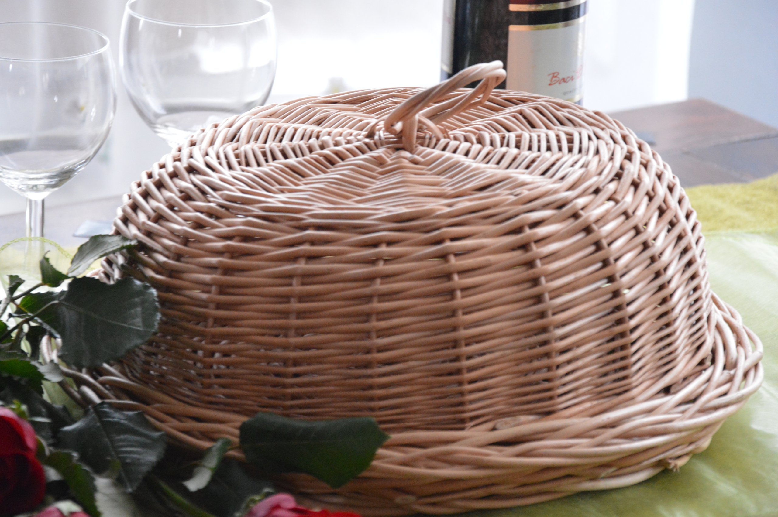 CHLEBAK Wiklinowy Kosz na chleb NA PIECZYWO Marka Sklep Wiklinowy