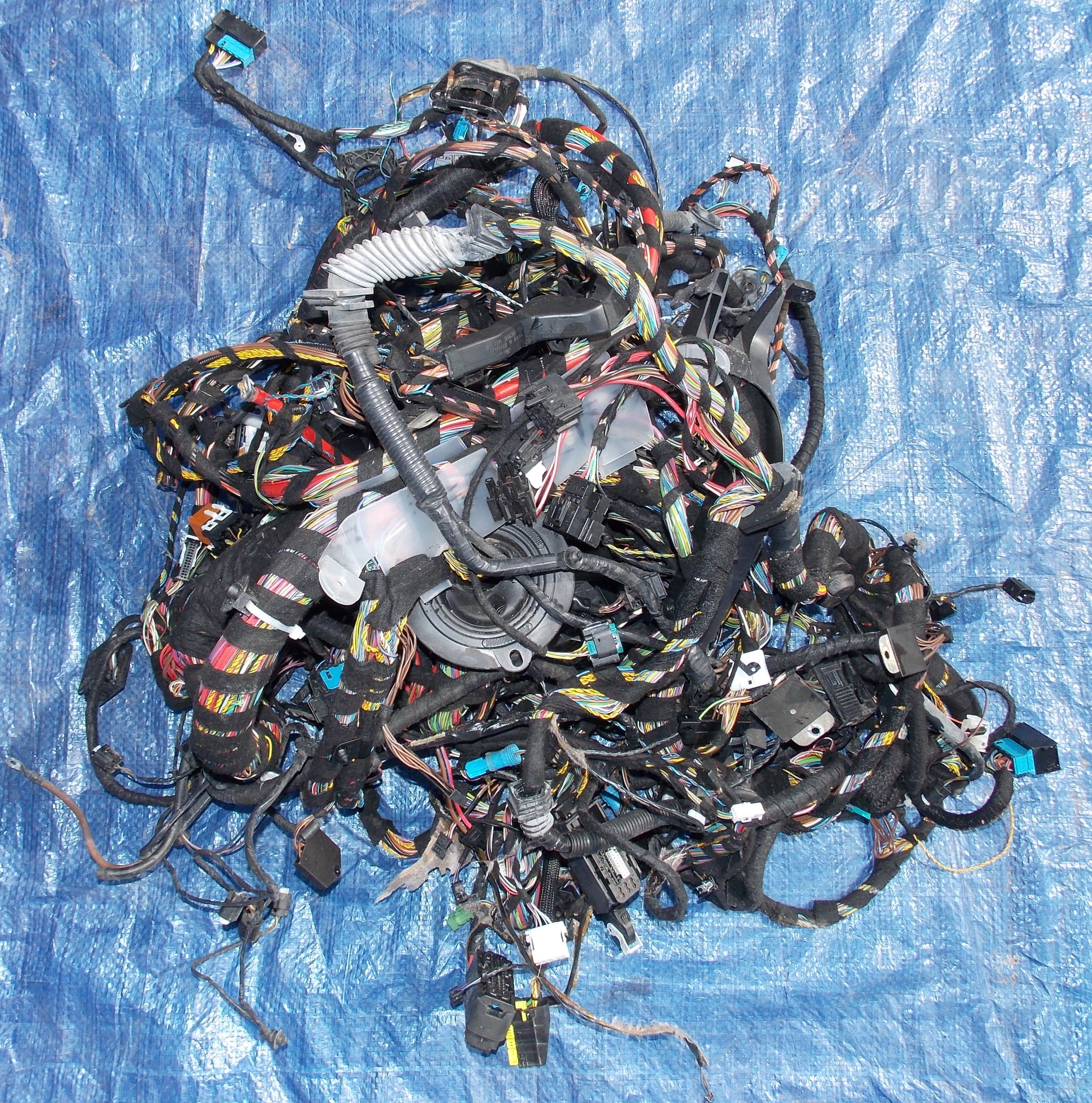 BMW X3 E83 3.0 D Джгут проводів установка автомат NAVI PDC