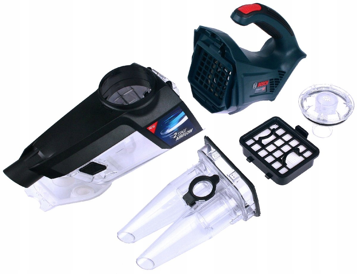 ODKURZACZ AKUMULATOROWY GAS 18 V-1 BOSCH Waga urządzenia 1.7 kg