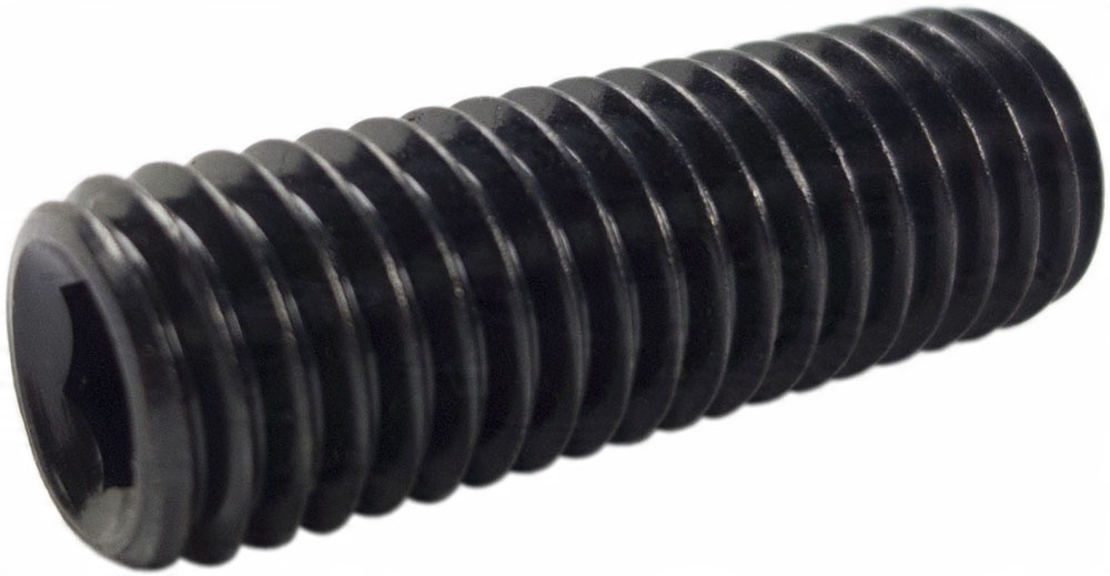 

M4x12 Wkręt dociskowy bez łba czarny Din 913 20szt