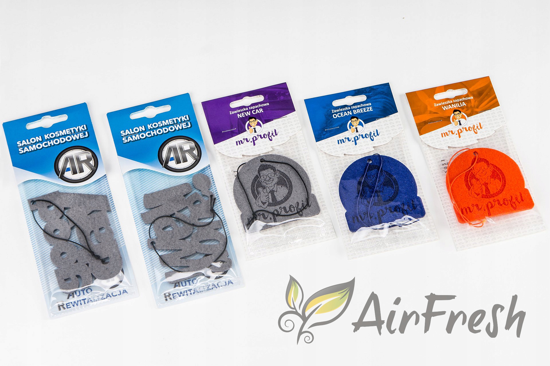 REKLAMOWE ZAWIESZKI ZAPACHOWE Z FILCU! UNIKAT !!! EAN (GTIN) 5901549832006