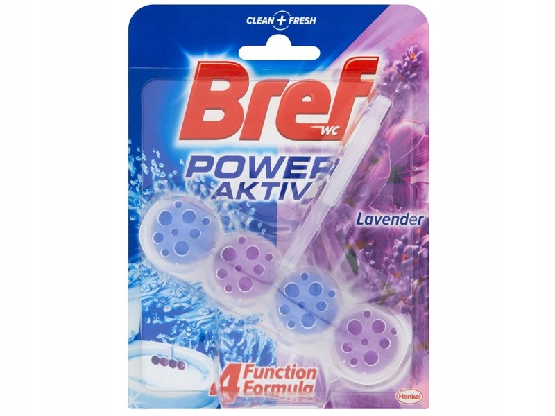 

Bref Power Aktive Lavender, zawieszka do toalety,