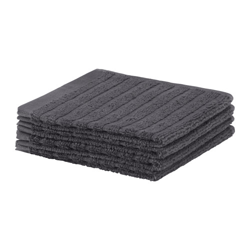 

Ikea Vagsjon ręcznik 4szt kpl 30x30 szary