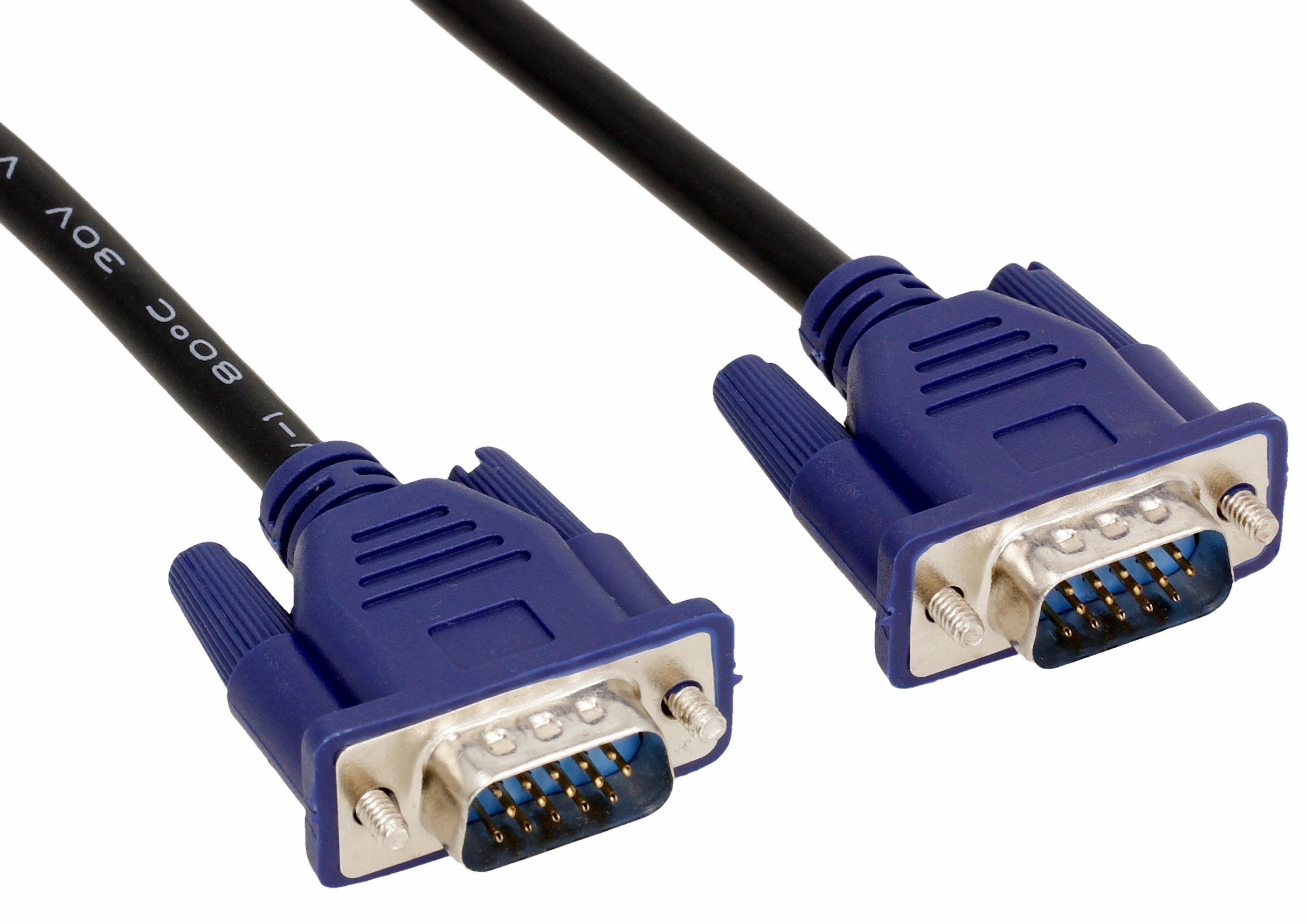 Kabel D-SUB VGA-VGA do monitora 15M Przewód FULLHD 7111122040 - Allegro.pl
