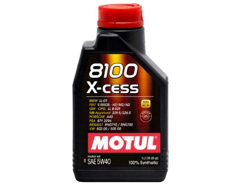 

Olej Motul 8100 X-cess 5W40 1L