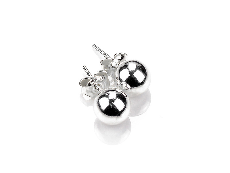 

Kolczyki Srebrne Kulki 7 mm - Srebro 925 Silveris