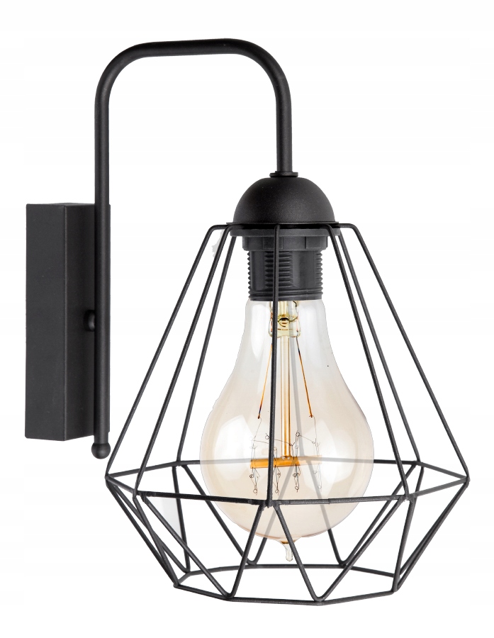 

Kinkiet Ścienny Plafon Loft Edison Druciak Retro