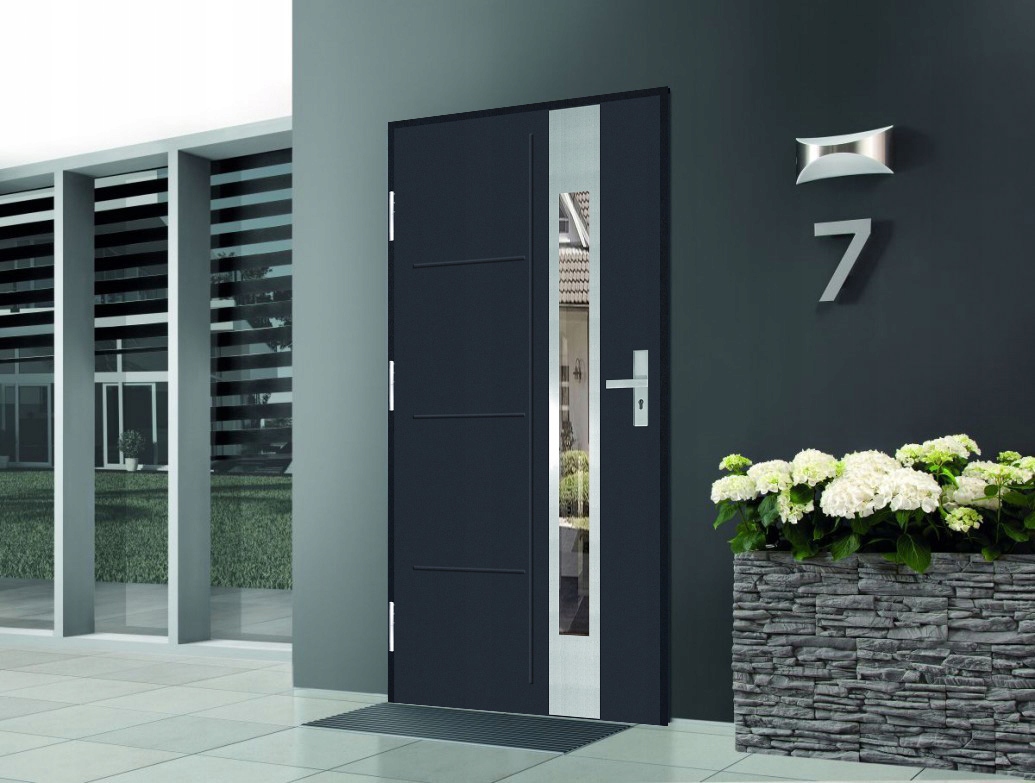 POLSKIE DRZWI ZEWNETRZNE PASYWNE 90MM INOX 4-T Kod producenta PASSIVE inox 4-T