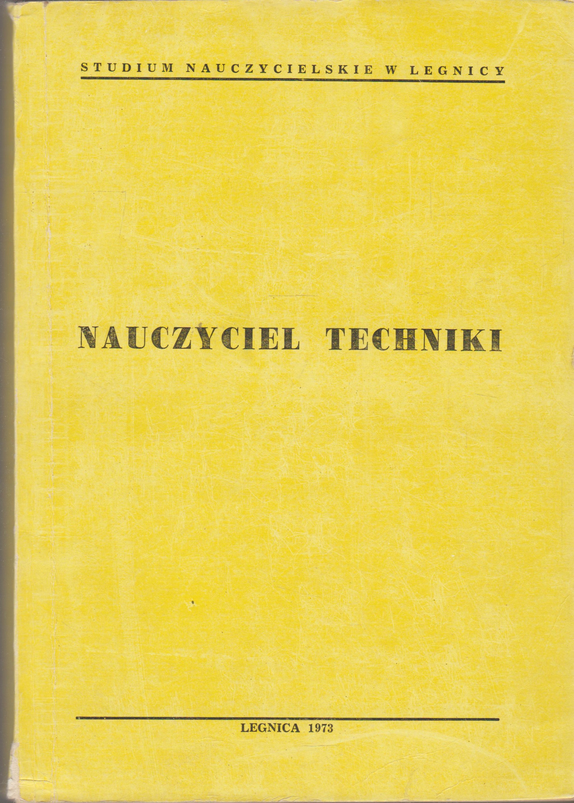 NAUCZYCIEL TECHNIKI materiały sympozjum