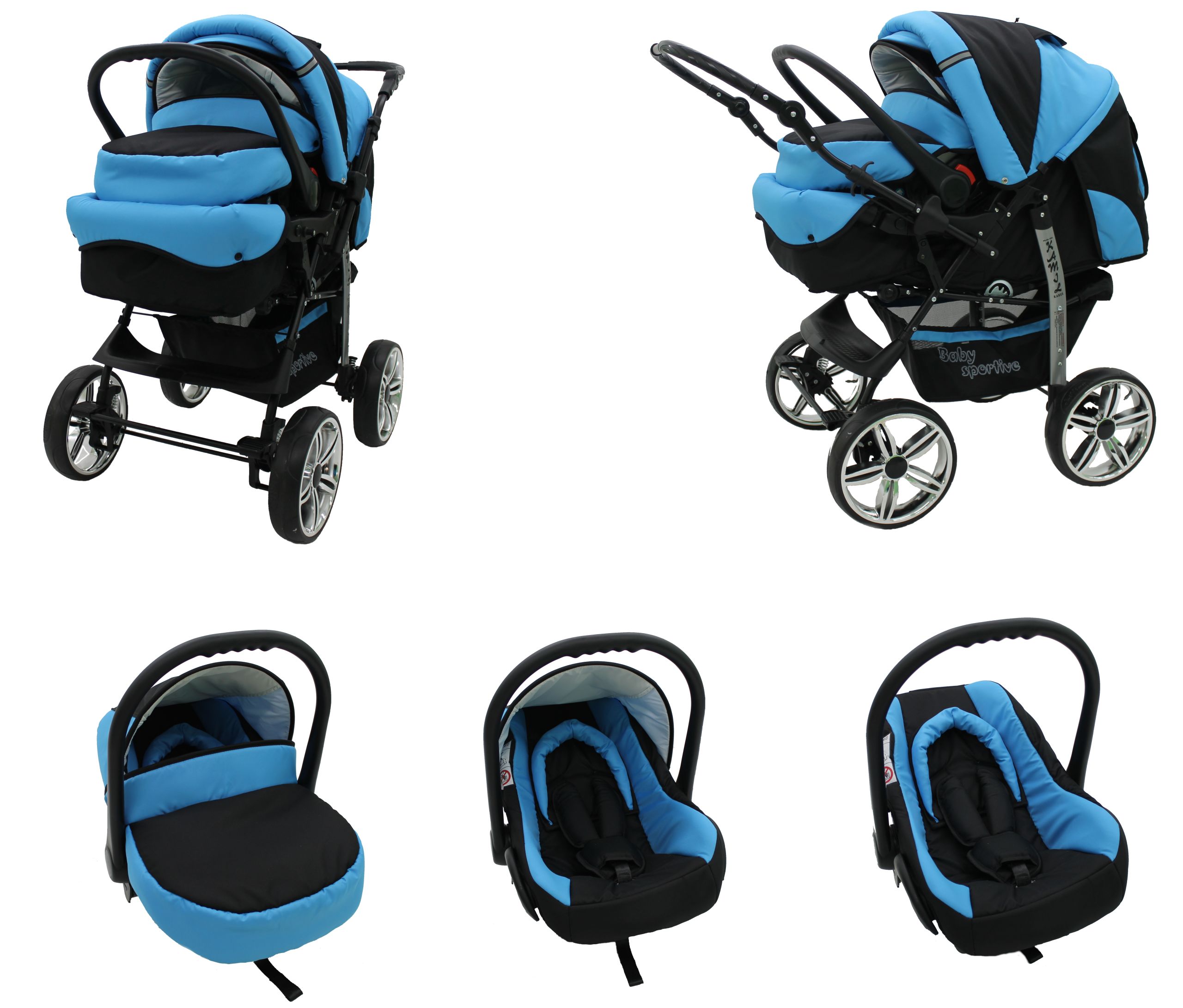 OKAZJA WÓZEK DZIECIĘCY KAMIL+FOTEL 3W1 Model 3w1