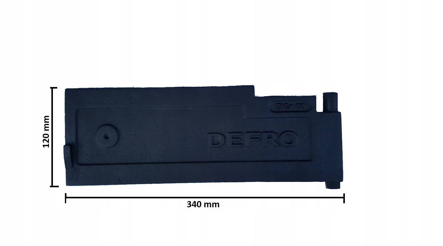 Drzwiczki żeliwne do pieców i kotłów DEFRO 340X120 Kod producenta drzwiczki żeliwne defro