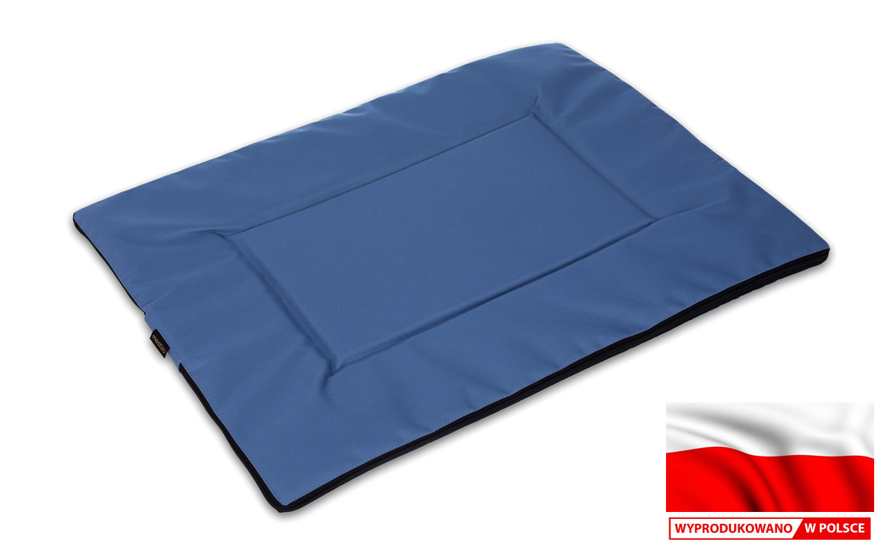 

Wytrzymałe legowisko mata dla psa 80x60 cm blu