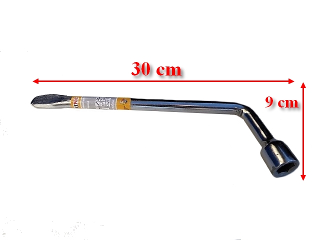 ZESTAW LEWAREK PODNOSNIK KLUCZ DO KOL 17 POKROWIEC Weight with packaging 5 kg