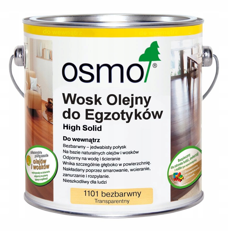 Olejový vosk Osmo 1101 bezfarebný 2,5 l