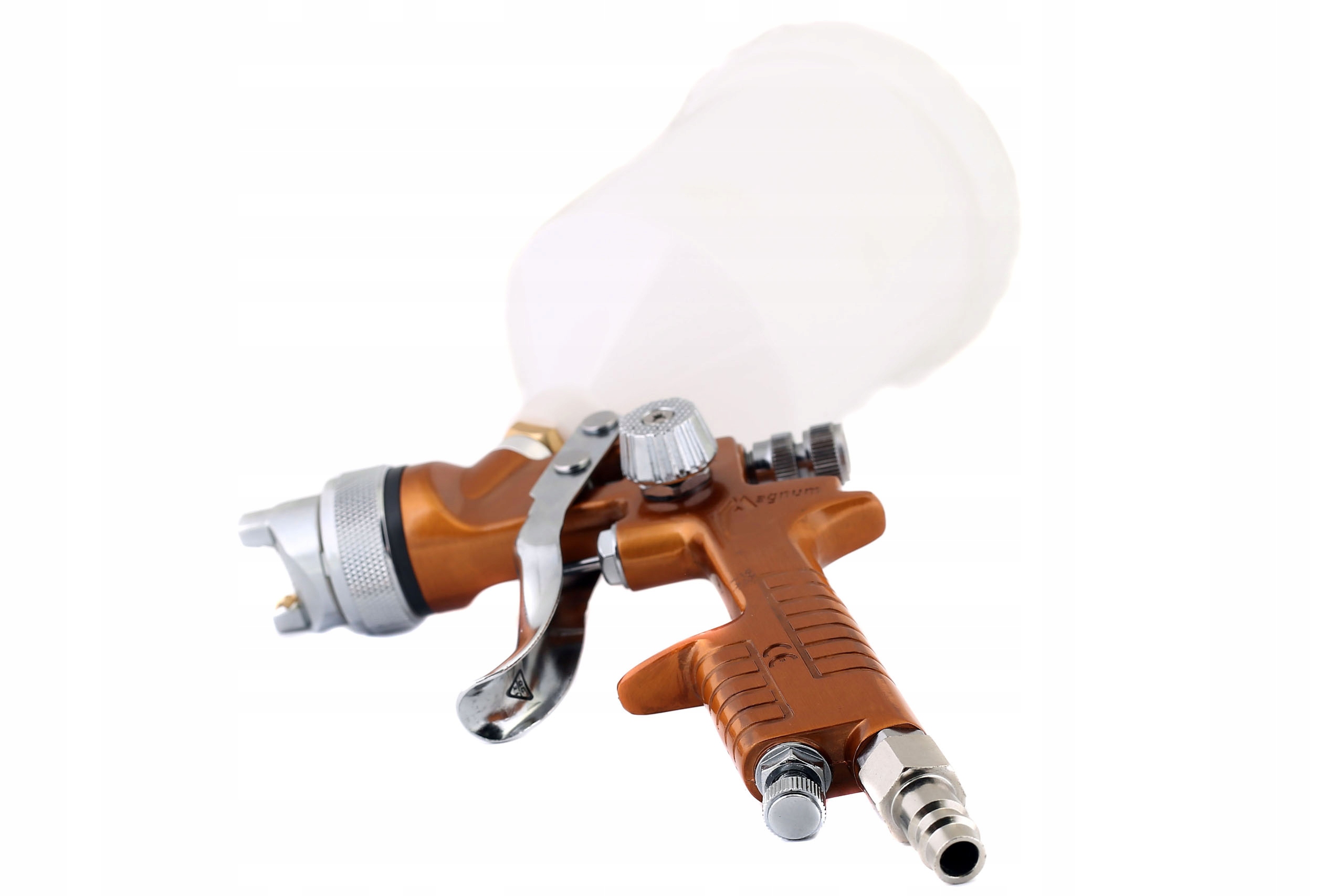 PISTOLET LAKIERNICZY F600-HVLP 1.7MM MAGNUM ZŁOTY Marka Magnum