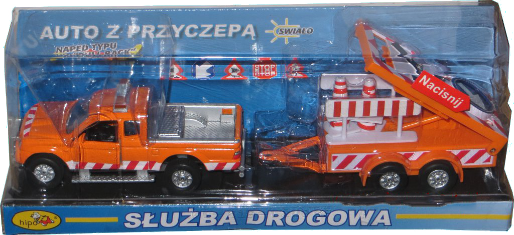 POMOC DROGOWA SŁUŻBA METALOWE AUTKO ŚWIATŁO 1:32 Kod producenta 158976