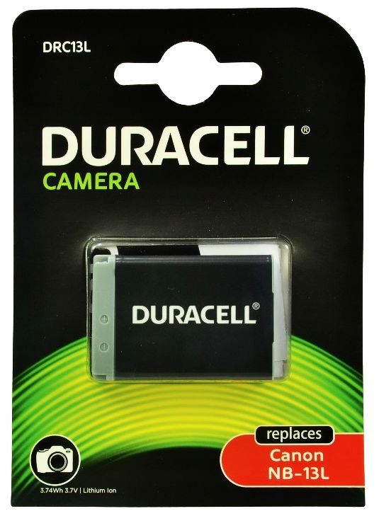 

Akumulator Duracell DRC13L zamiennik Canon NB-13L