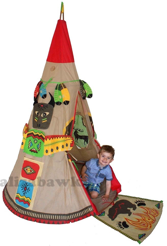 Namiot Indiański Wigwam Tipi Domek Dziecka Kiddy